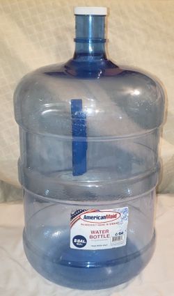 American Maid 5-Gallon Reusable Water Bottle Dispenser with Easy Grip Handle

