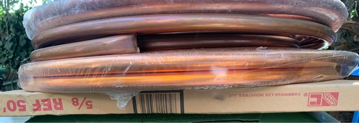 Copper tubing