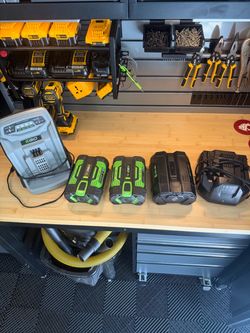 EGO 56V Battery & Charger Bundle – $275 for all, or buy individually