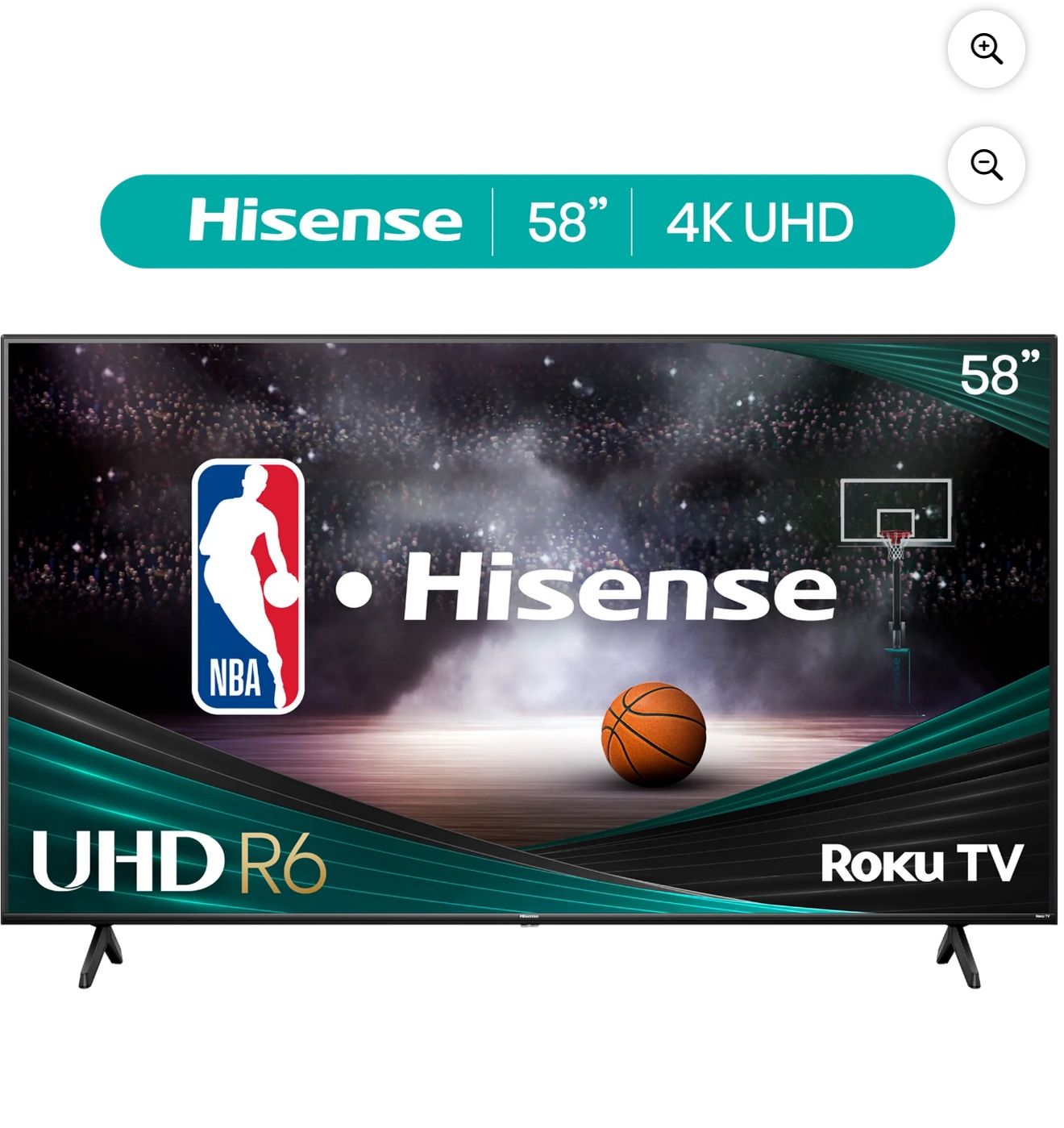 Hisense 58” Roku TV