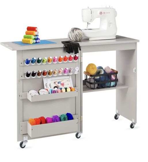 FOLDING SEWING TABLE / NEW