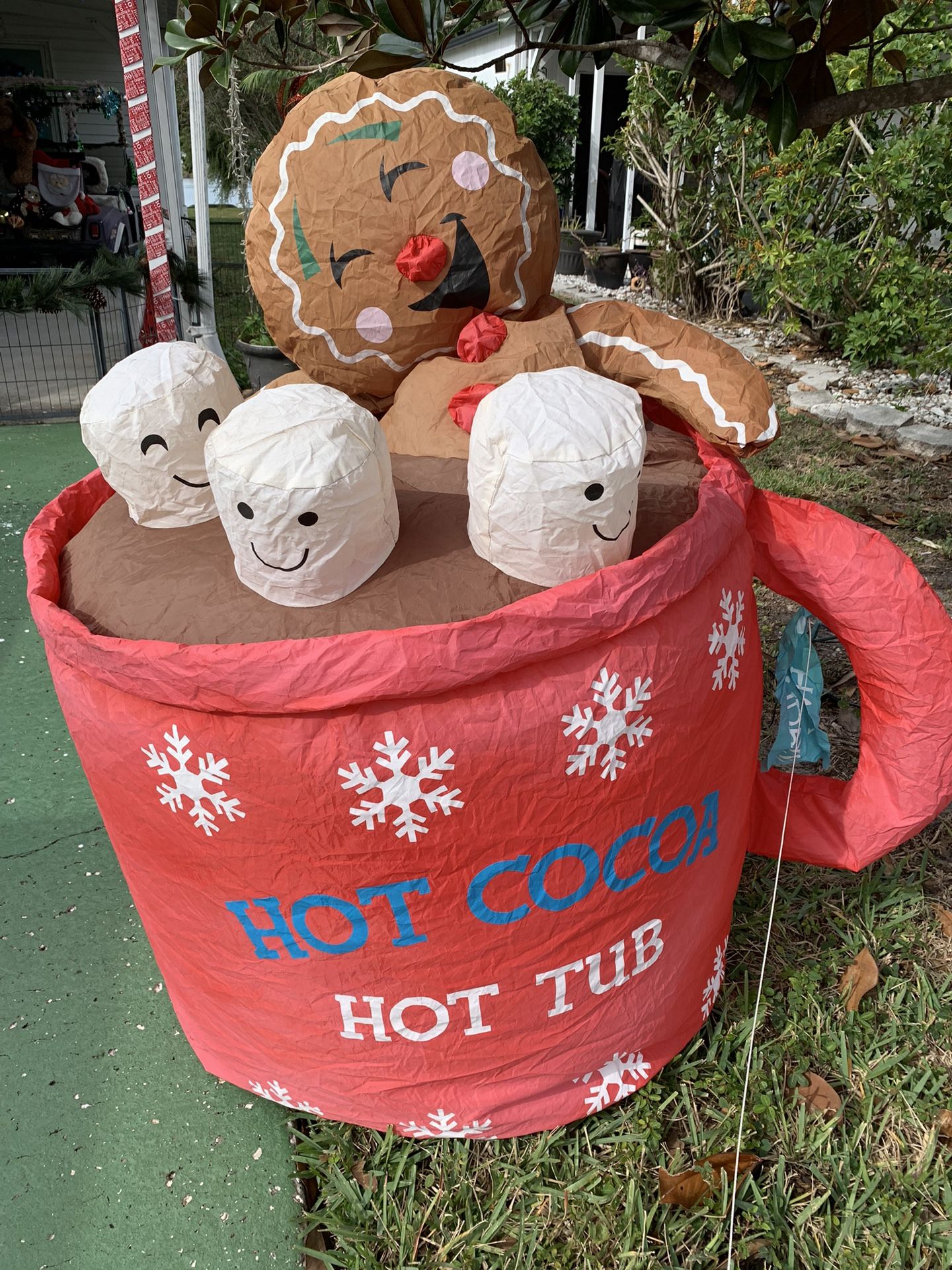 Blow Up Hot Cocoa Hot Tub