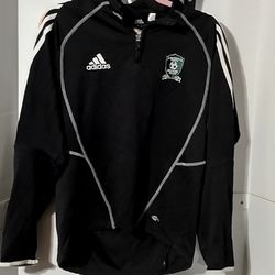 Adidas Pullover With Zipper Jacksonville Youth Soccer Club Size Small USA