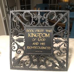 Beautiful Bible Verse 10x10 kinda Heavy 