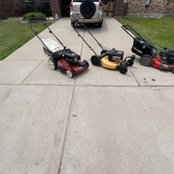 Mowers - Toro, & Craftsman.  (both Red for Sale $200 Each)
