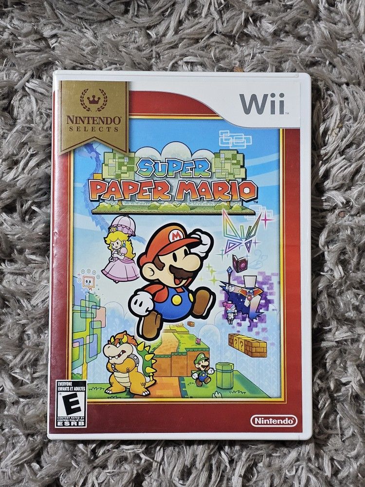 Super Paper Mario Nintendo Selects Edition (Nintendo Wii)