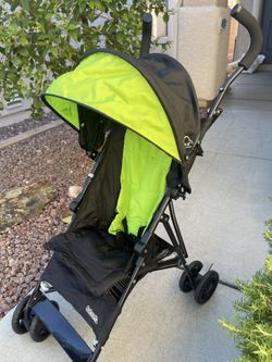 Kolcraft Lightweight Umbrella Stroller - Green/Black
