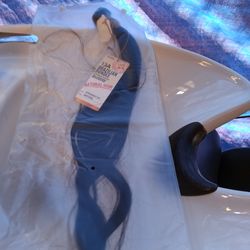 24" straight human hair new