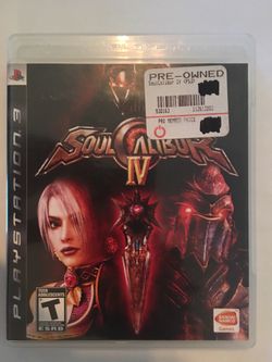 Sony ps3 soul caliber 4
