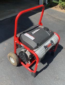 Husky Brand Portable Generator With Commercial Subaru Engine Model HU5000