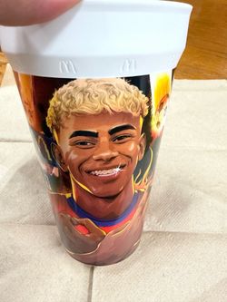 2026 McDonald's FIFA World Cup 26 Soccer Lamine Yamal Spain Collectible Cup