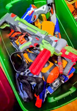Entire Nerf Collection (15 blasters + Ammo)