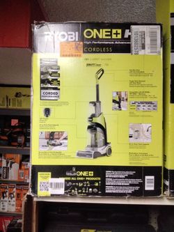 RYOBI 18V CORDLESS CARPET WASHER
