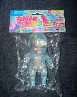 Orb Curiosities Sugar Swaps Giant Blue Squishy Baby Squeeze Sensory Toy Viral 5”
