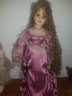 Collectible Porcelain Doll Kingsley
