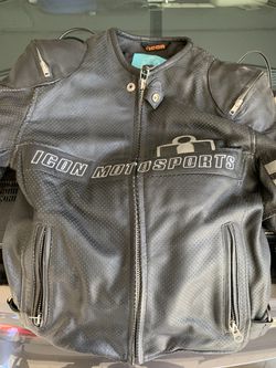 ICON Motorsports Women’s Pursuit Leather Jacket