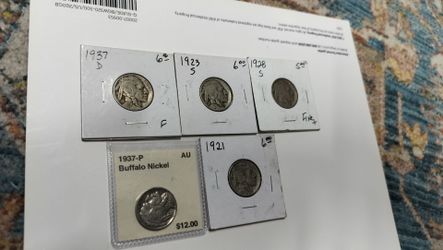 Buffalo nickels