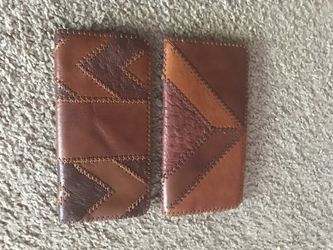 New wallets. Real ostrich leather
