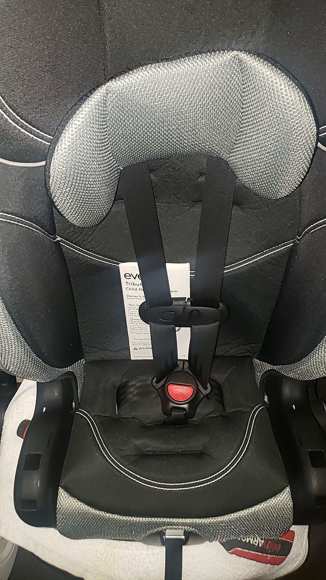 Car seat evenflo como nuevo
