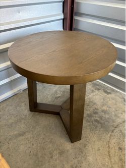 24” Wide Brown End Table