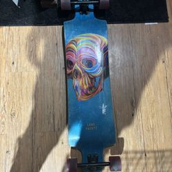 LandYachtz Colored Skull Longboard 