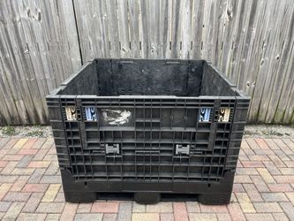 Collapsible Bulk Box Shipping Container 48”x45”x34”