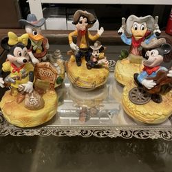 Vintage Disney Mickey Schmid Music Box 
