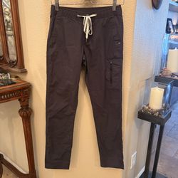 VUORI Women Gray Ripstop Pants Size XS