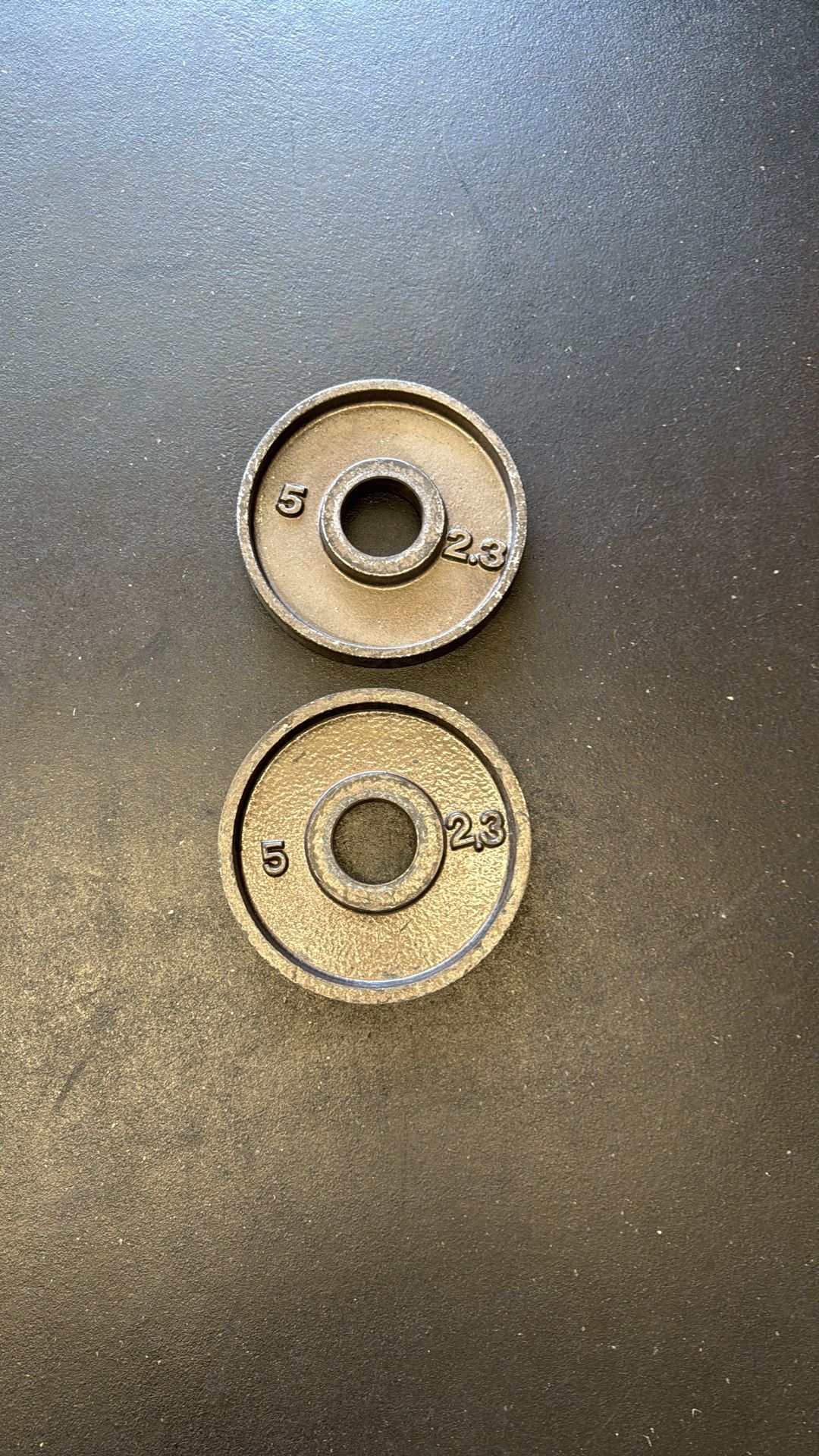 5 lb change plates