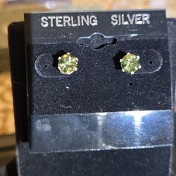Genuine Moldavite Earrings 