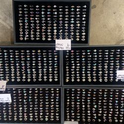 Sterling Silver Rings With Real Gemstones 