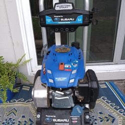 Powerstroke  Subaru 3100 PSI Electric Start Pressure Washer 