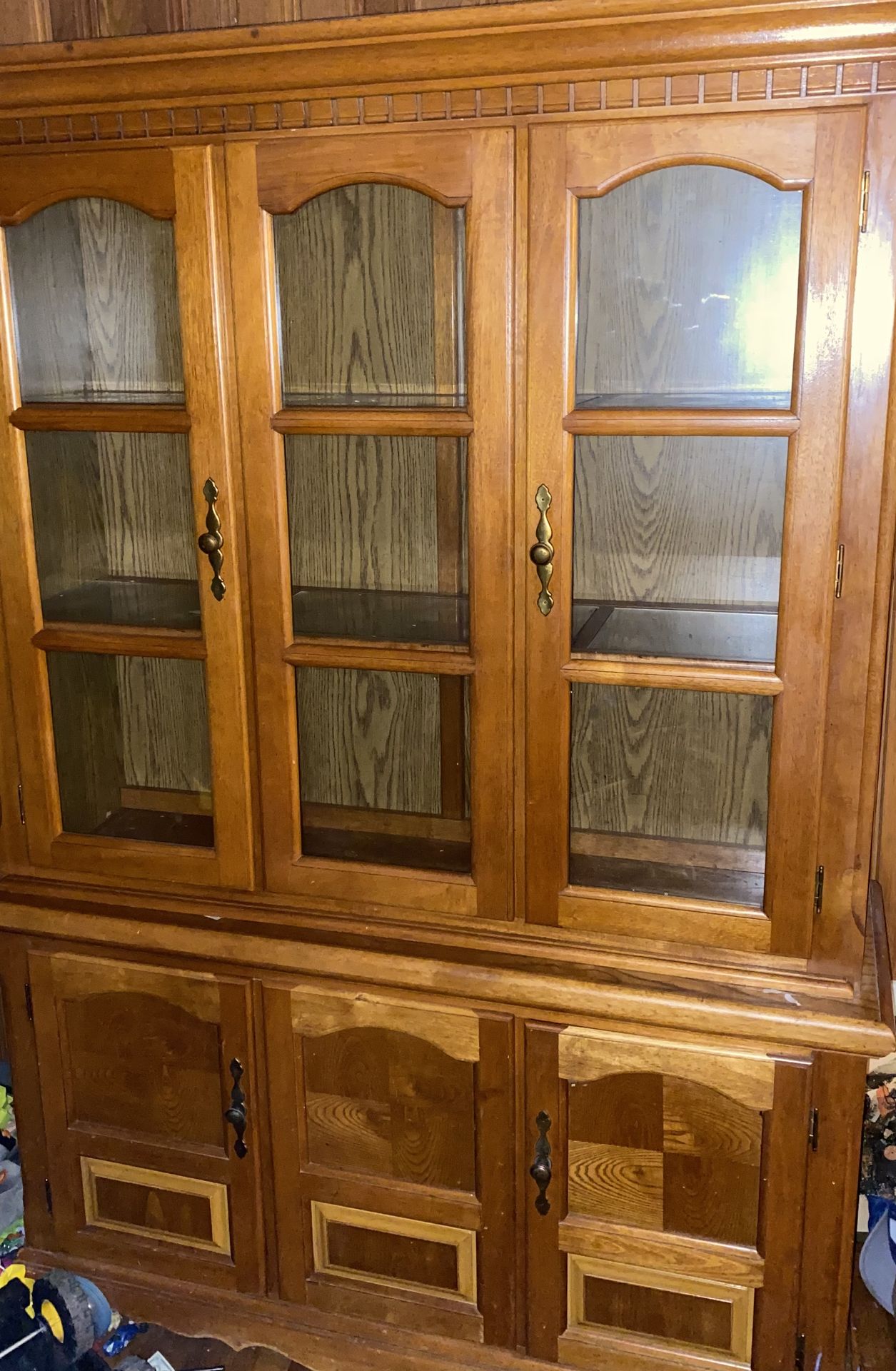 wood china cabnit