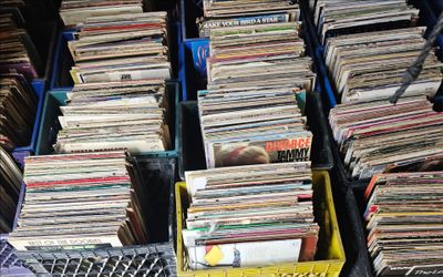 3,000 Vintage Vinyl Records For Sale  $4 each
