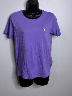 Ralph Lauren Sport Purple Short Sleeve Crewneck T-Shirt