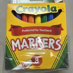 5 Packs Of Unopened Crayola Markers