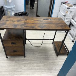 Office Desk & Small File Organizer 