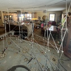 3 Aluminum Pop-Up Trade Show Display Frames (Varying sizes)