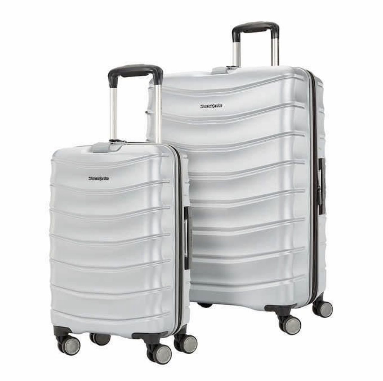 2pc NEW Samsonite Spinner Luggage Suitcase Travel Set