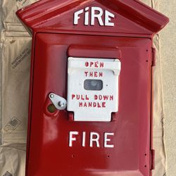 Vintage Gamewell "Cottage Style" Fire Alarm Box