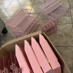 Pink Office Supplies 