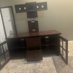 Heavy Duty Tv Stand  With Drawers And Shelves OBO