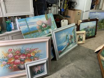 Oil paint diferente sizes