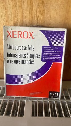 XEROX Multipurpose Tabs.