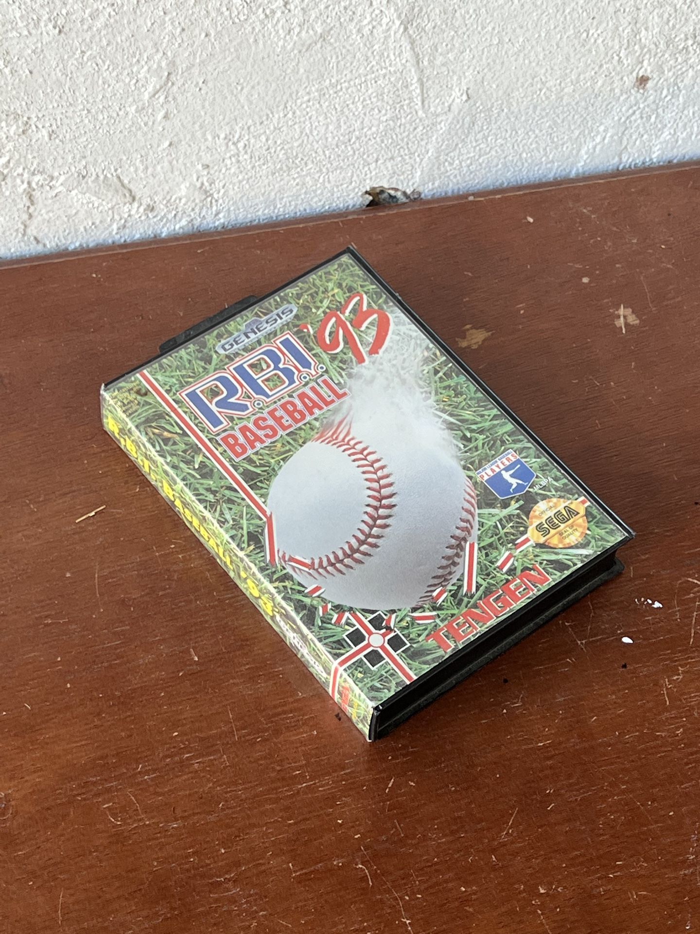 Vintage! 1993 Sega Genesis Tengen - R.B.I. Baseball ‘93 Video Game 301039-0150