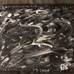 Original 10 X 8 Abstract Painting