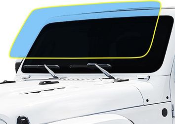 Precut Windshield Protection Film Jeep Wrangler JL Gladiator 392 Ppf 