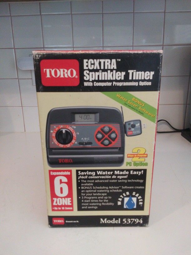 Toro Ecxtra Sprinkler Timer(new)