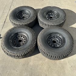 Jeep Wrangler TJ YJ Wheels and Tires 31x10.5r15