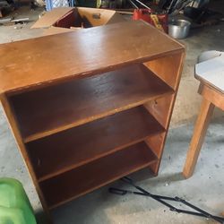 Solid Wood Bookshelf